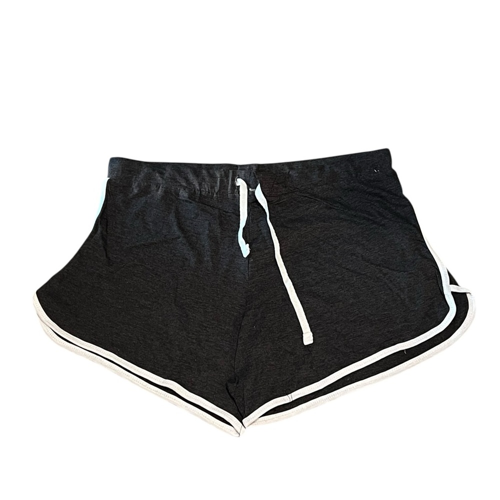 Women's Cascade Blue grey Shorts with White Trim